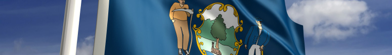 Maine state flag